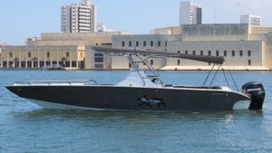 power boat charter in cartagena